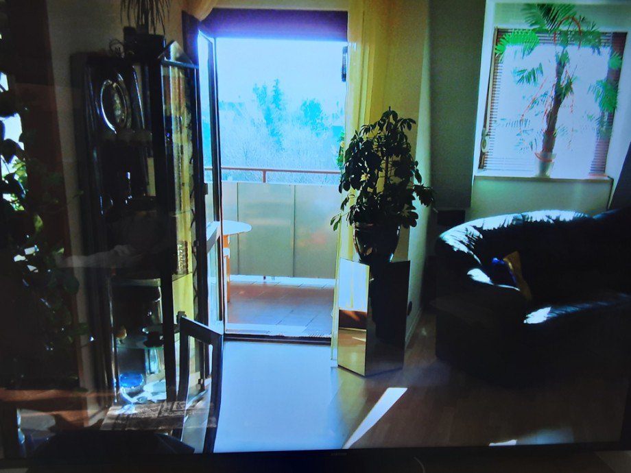 Wohnzimmer_Ausgang_zur_Loggia Wohnung Neus��