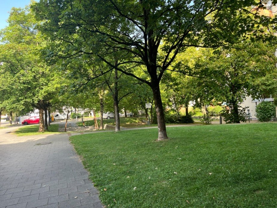Spielplatz Dachgeschosswohnung Augsburg / Univiertel
