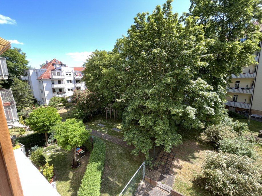 Innenhof Etagenwohnung Leipzig