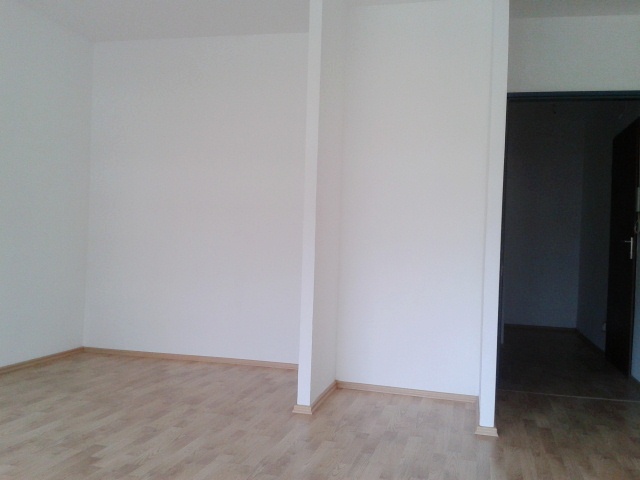 Wohnzimmer mit Schlafnische Etagenwohnung Augsburg / Zentrum