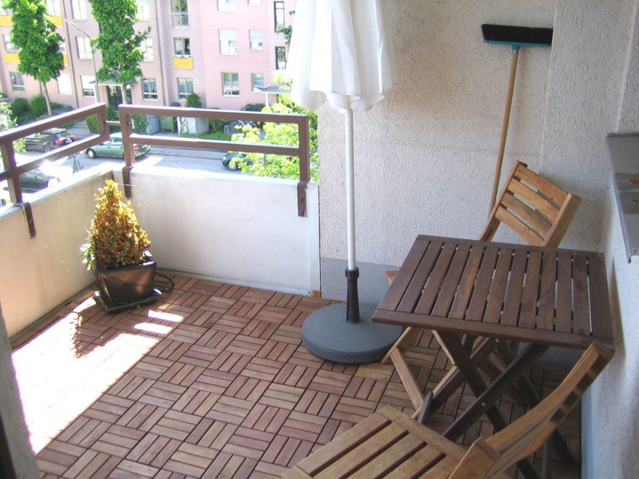 Loggia2 Etagenwohnung Augsburg / Firnhaberau